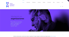 Desktop Screenshot of centromediacionbarcelona.com